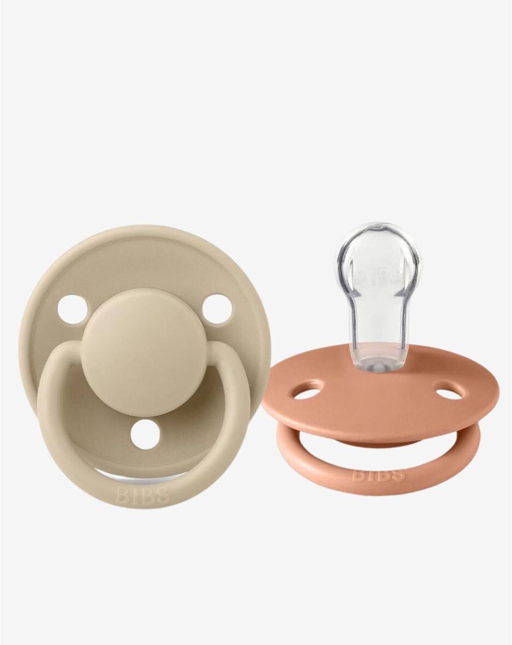זוג מוצצי Bibs אפרסק