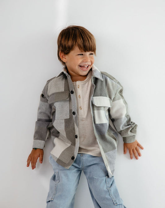 ג׳קט אריג עם כיסים