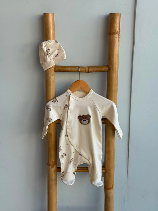 אטברהול עם רקמת דובי