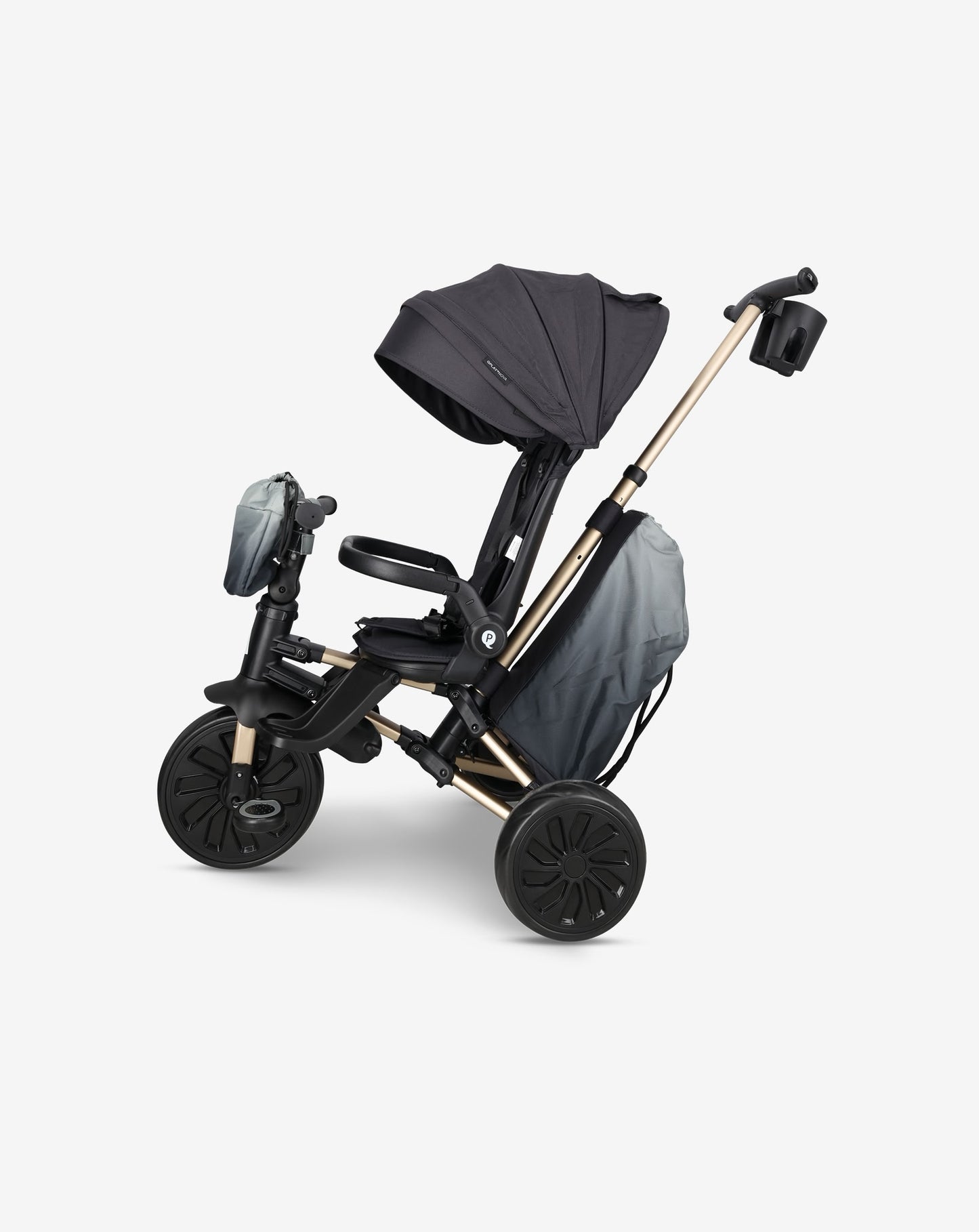 תלת אופן מתקפל 7 ב-1 בעל משענת מתכווננת MINENE X QPLAY