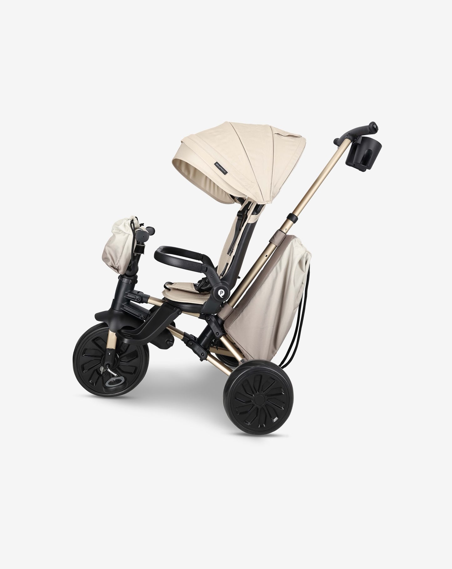 תלת אופן מתקפל 7 ב-1 בעל משענת מתכווננת MINENE X QPLAY