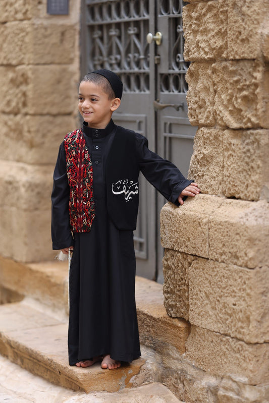 جلبية وڤيست ألوان التراث